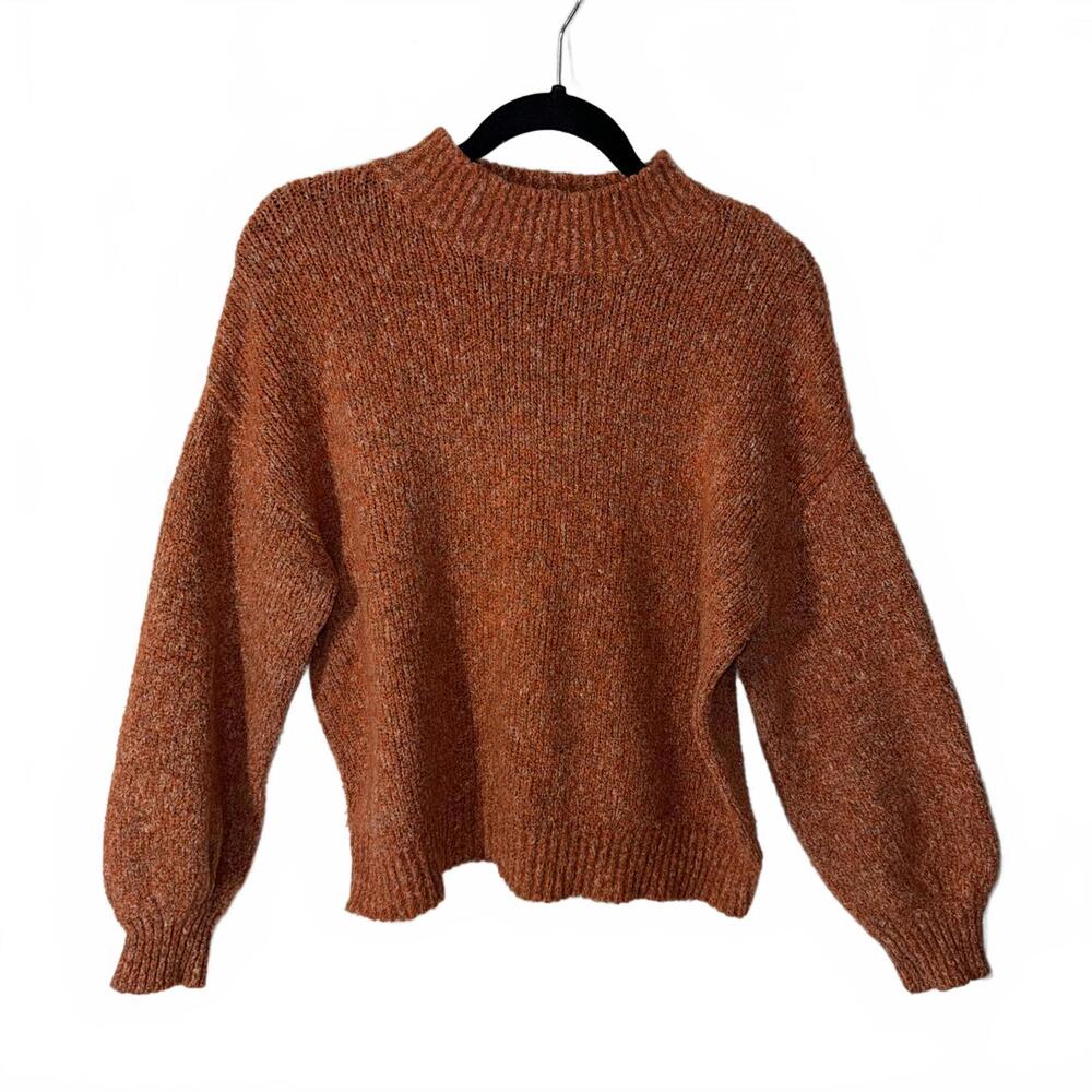 Retrology Women's Orange Knit Sweater XL - Picture 1 of 4